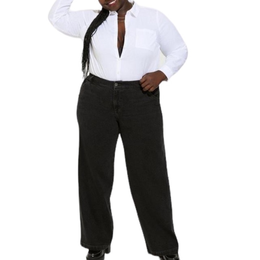 Torrid Straight Classic Denim High-Rise Carpenter Jean Size 18R